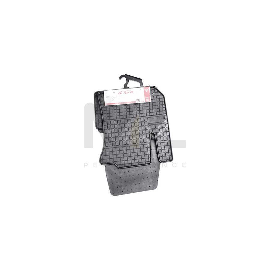 FROGUM Tailored 0693 Floor mat set for OPEL Zafira B (A05) Elastomer, Front and Rear, Quantity: 4, Black, (LHD)