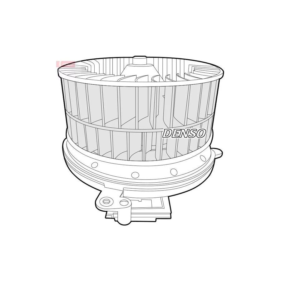 DENSO DEA17008 Interior Blower Suitable for Mercedes-Benz C-Class Saloon (W202)
