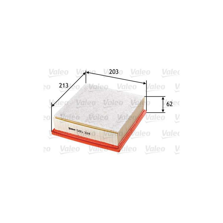 VALEO 585324 Air Filter | ML Performance UK Car Parts