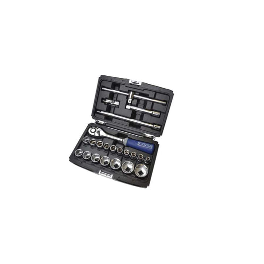 Expert BRIE032900B 1/2in Drive Socket & Accessory Set, 22 Piece