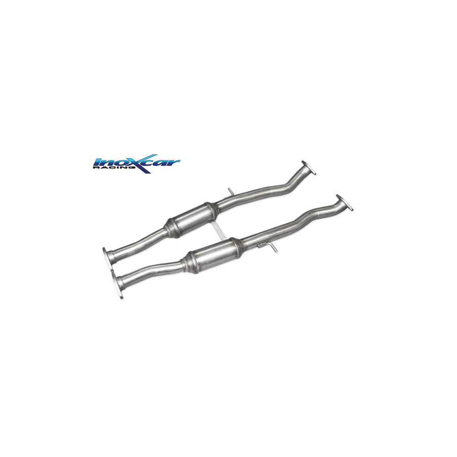 InoXcar TCS370 Nissan 370Z Central Pipe with Silencer