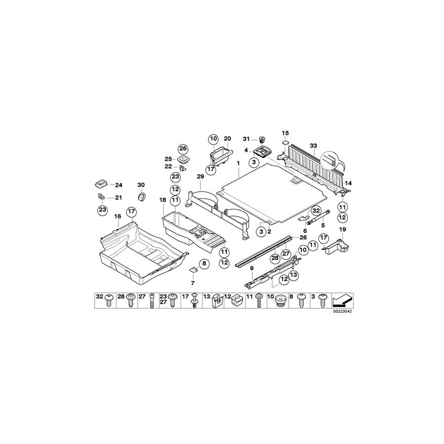 Genuine BMW 51476980662 E70 Cover, Sill TABAK (Inc. X5) | ML Performance US Car Parts