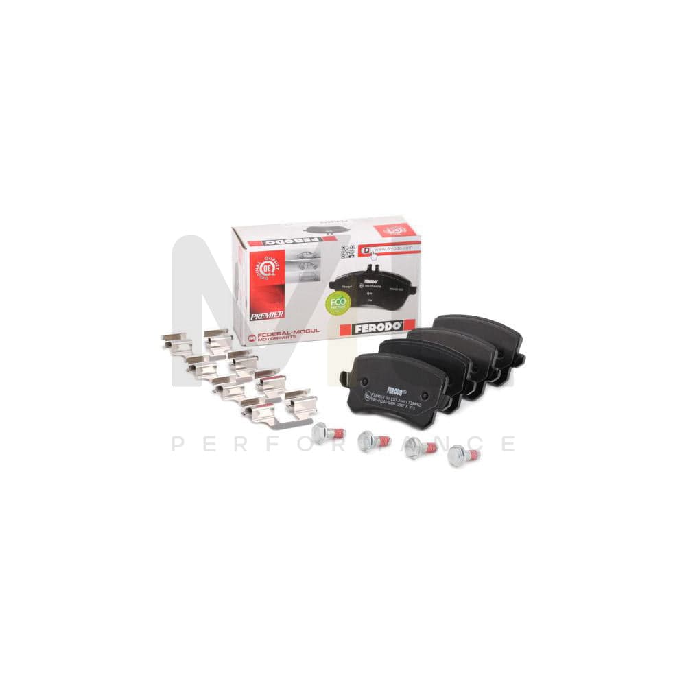 Ferodo Premier Eco Friction Fdb1160 Brake Pad Set Not Prepared For Wear Indicator, With Piston Clip, Without Accessories | ML Performance Car Parts