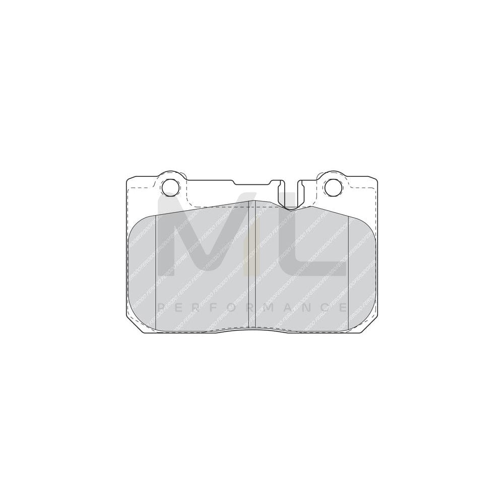Ferodo Premier Fvr1352 Brake Pad Set For Iveco Daily Incl. Wear Warning Contact | ML Performance Car Parts