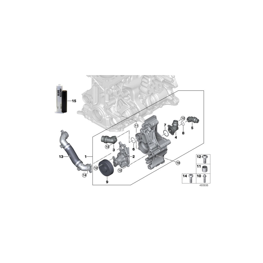 Genuine BMW 11518482256 G32 G11 G02 O-Ring NW26 (Inc. 630i, 320iX & X5 30iX) | ML Performance US Car Parts