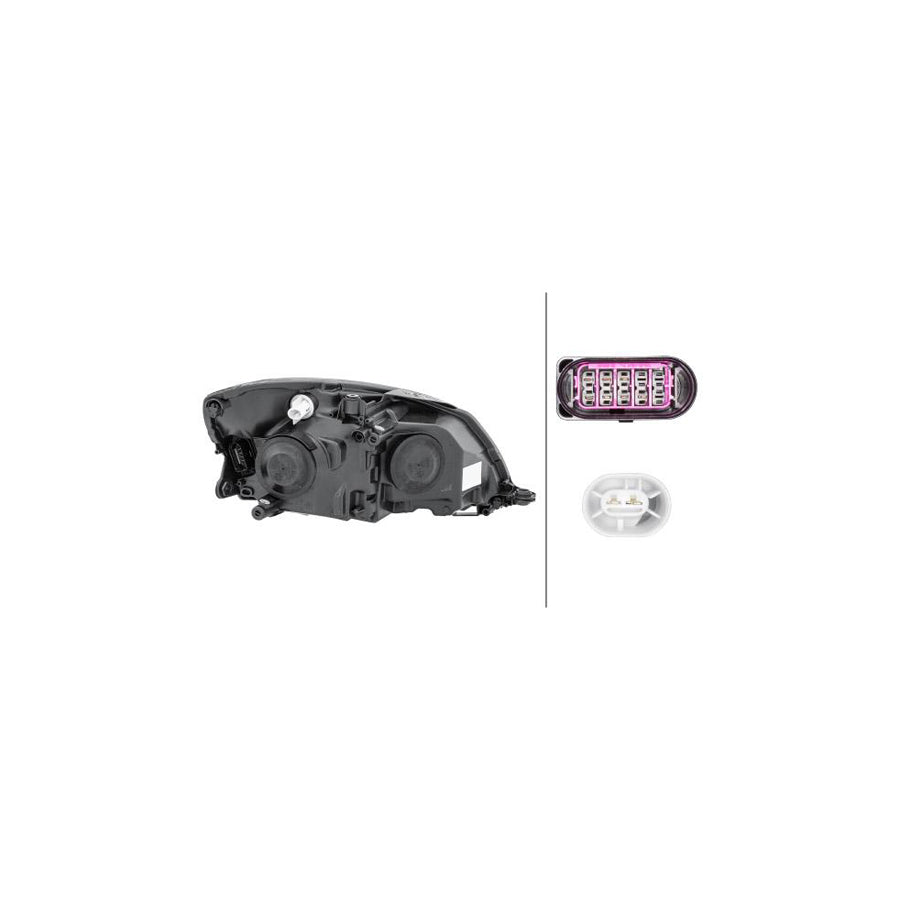 Hella 1EL 010 417-491 Headlight