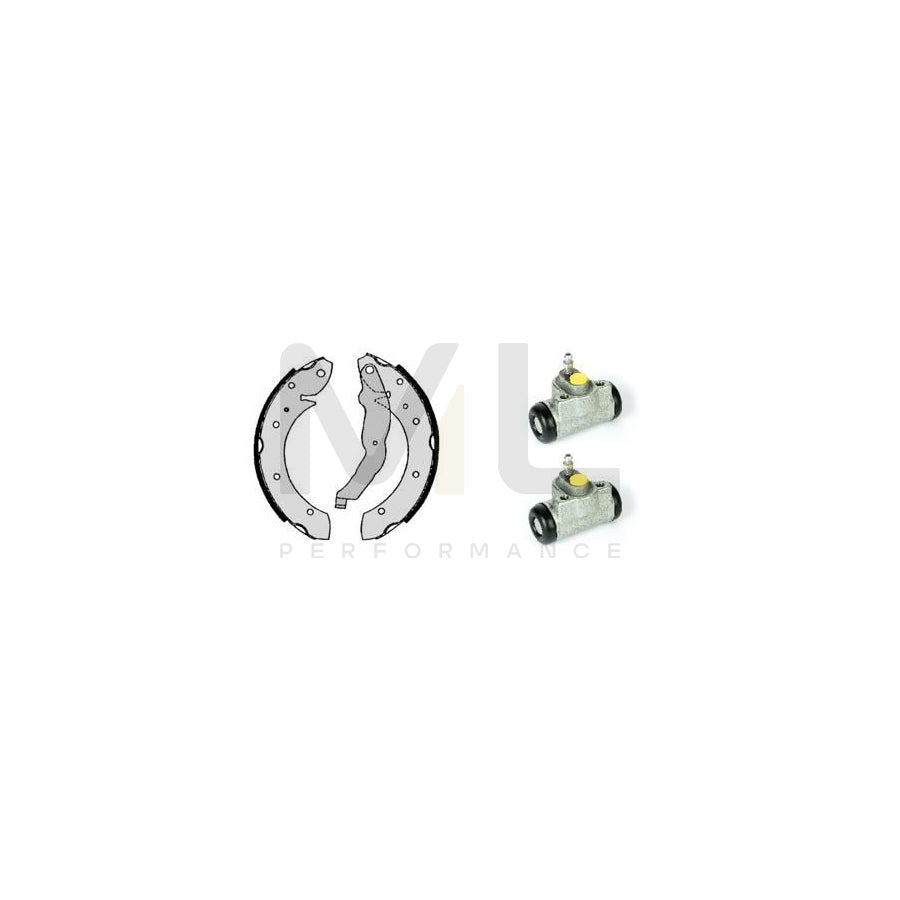BREMBO STANDARD KIT H 06 010 Brake Shoe Set for BMW 3 Series Ø: 229mm | ML Performance Car Parts