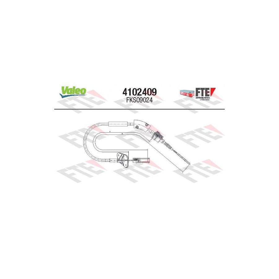 FTE 4102409 Clutch Cable