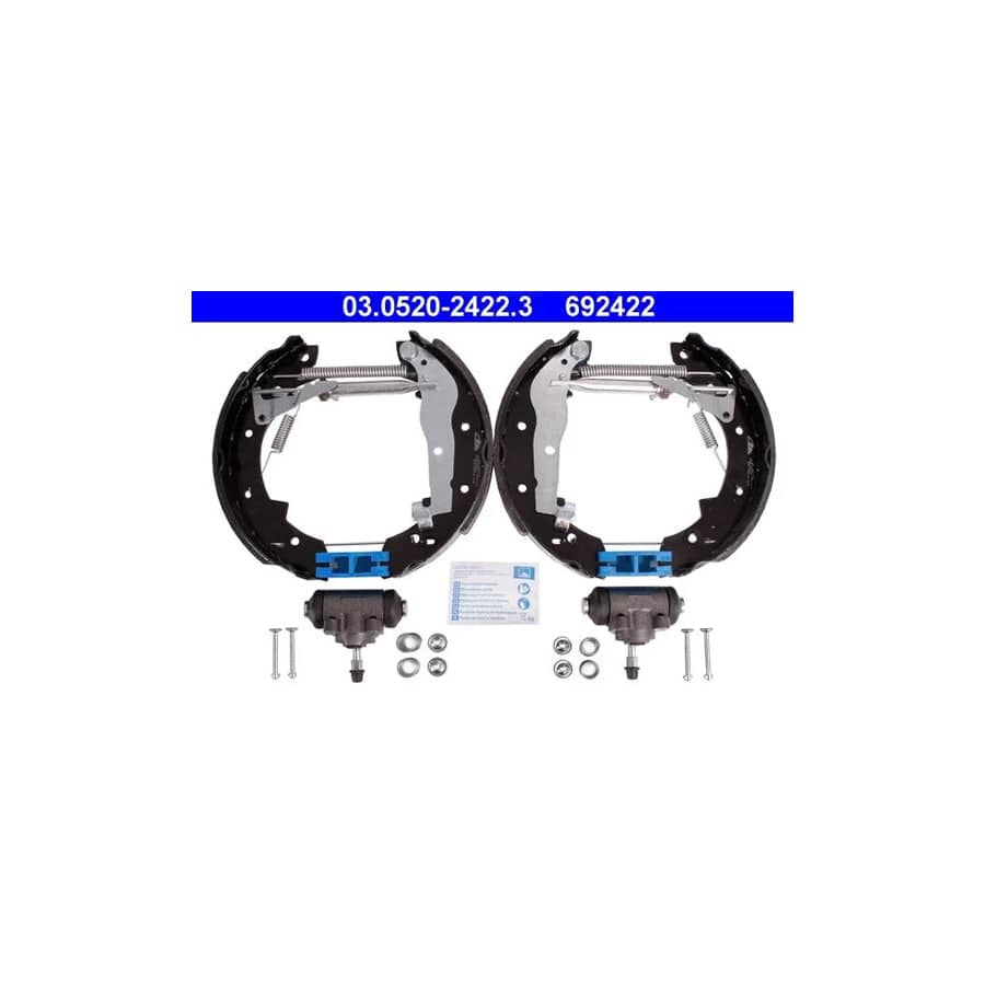 ATE Original Topkit 03.0520-2422.3 Brake Set, Drum Brakes