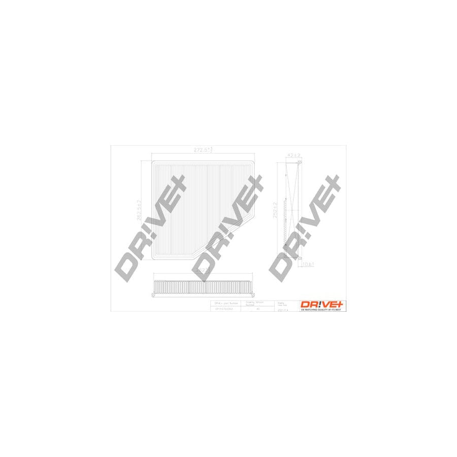 Dr!Ve+ Dp1110.10.0353 Air Filter