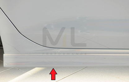 Rieger 00059602 VW Mk8 Golf Side Skirt (GTI, GTD & GTE) 8 | ML Performance UK Car Parts