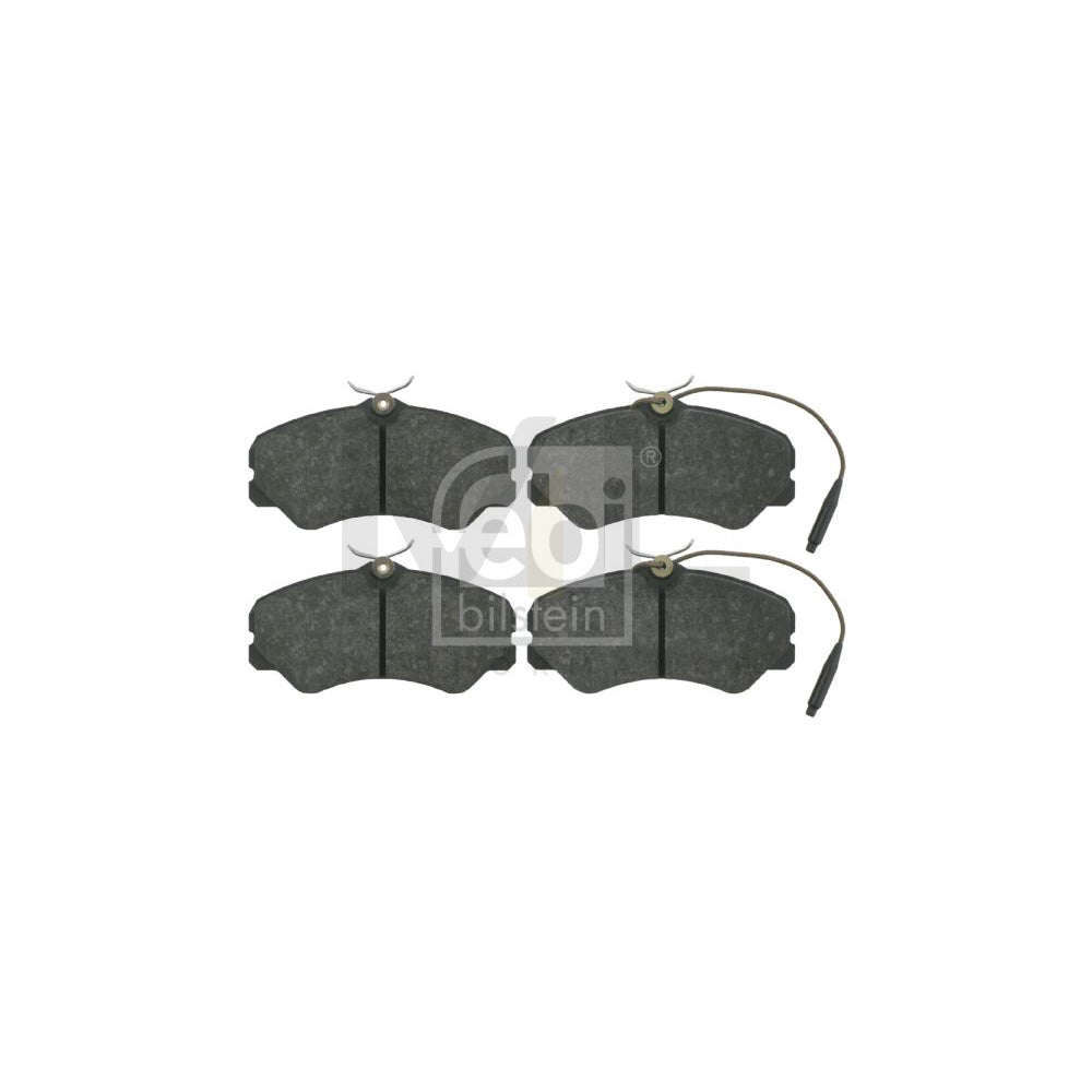 Febi Bilstein 16049 Brake Pad Set Front Axle, Incl. Wear Warning Contact