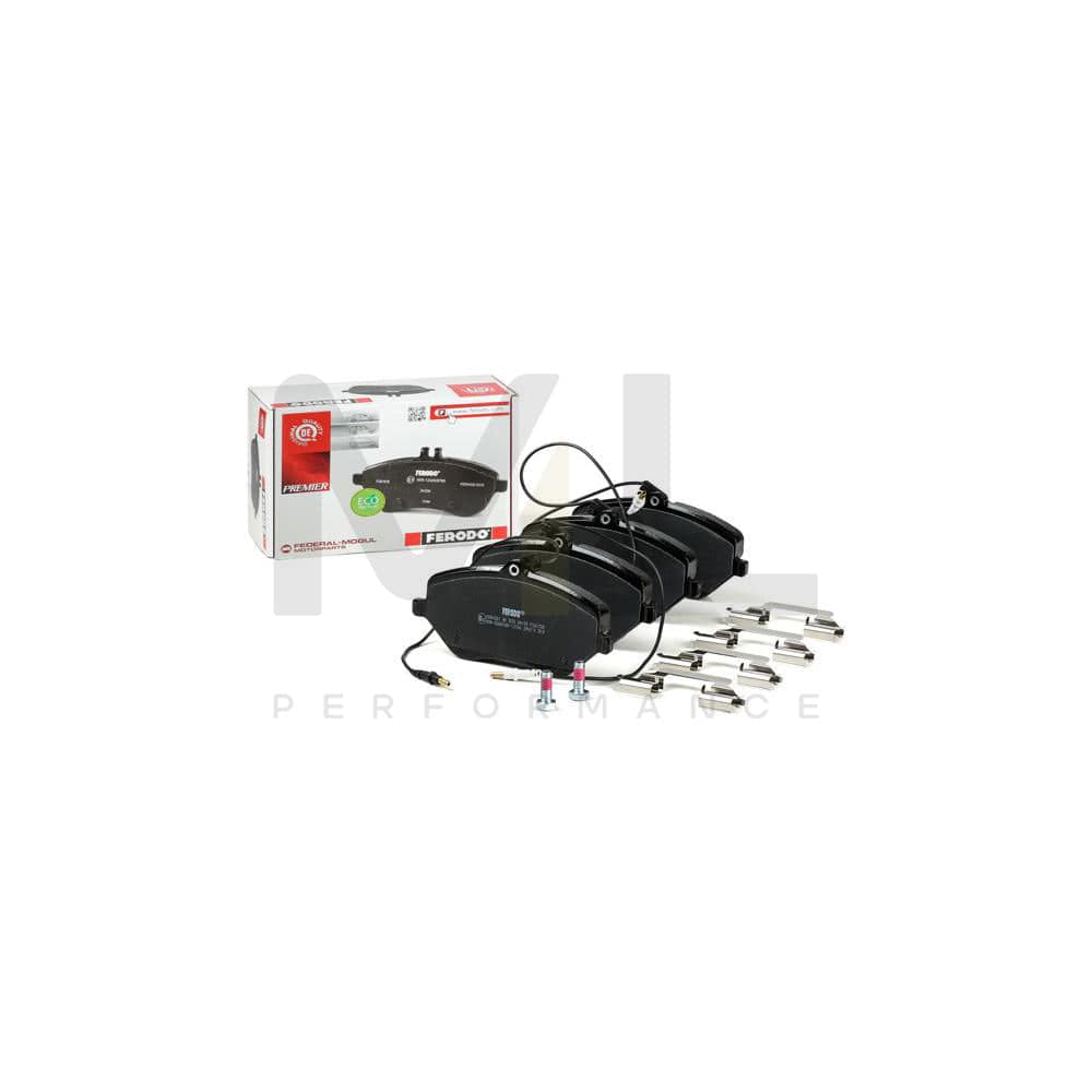 Ferodo Fdb4648 Brake Pad Set Premier Eco Friction, With Acoustic Wear Warning, With Accessories | ML Performance Car Parts