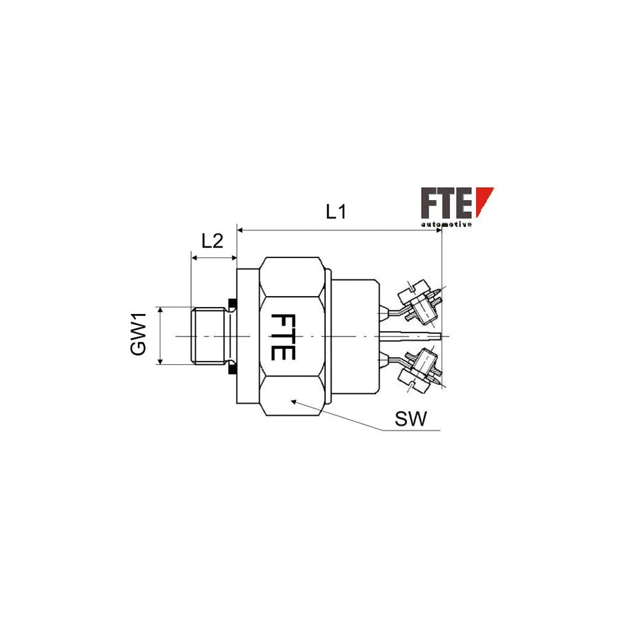 FTE H00008 Brake Light Switch