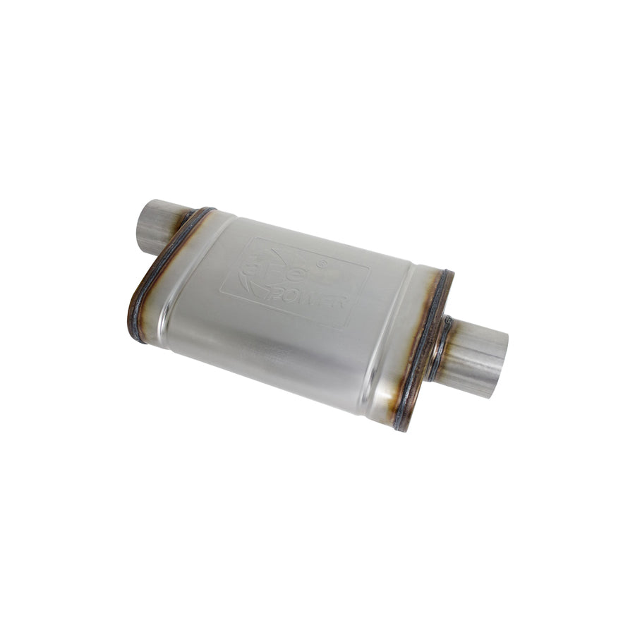  aFe 49M00031 3 IN ID Center/Offset x 4 IN H x 9 IN W x 14 IN L - Oval Body Muffler  | ML Performance US Car Parts
