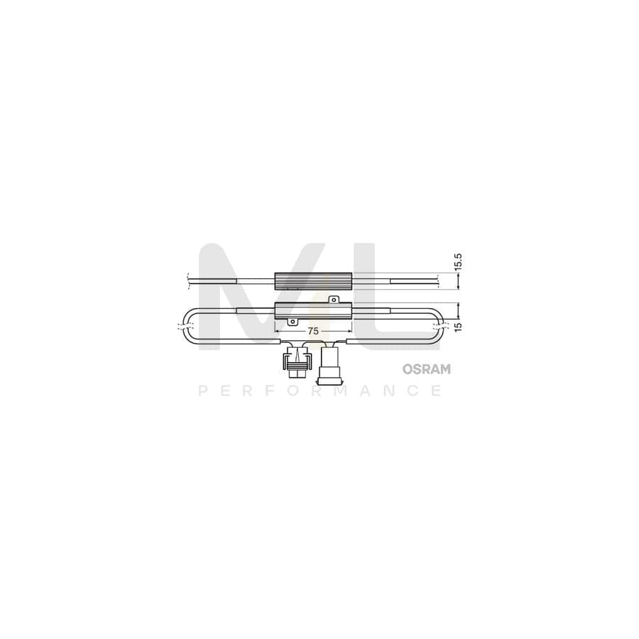 OSRAM LEDCBCTRL103 Harness