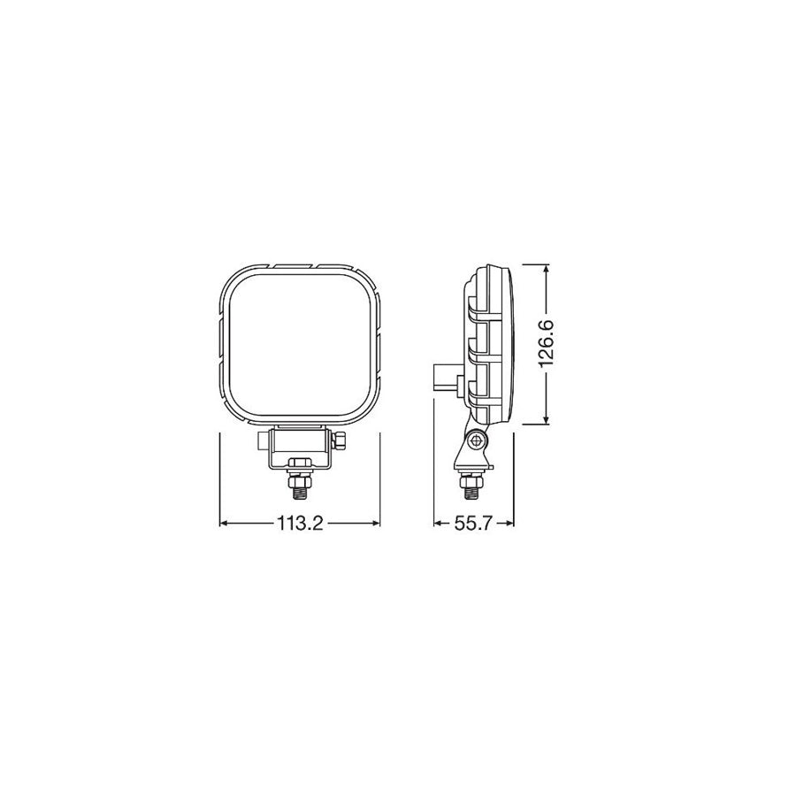 OSRAM  Ledriving Driving Lights Value Series Leddl109 Wd Reverse Light