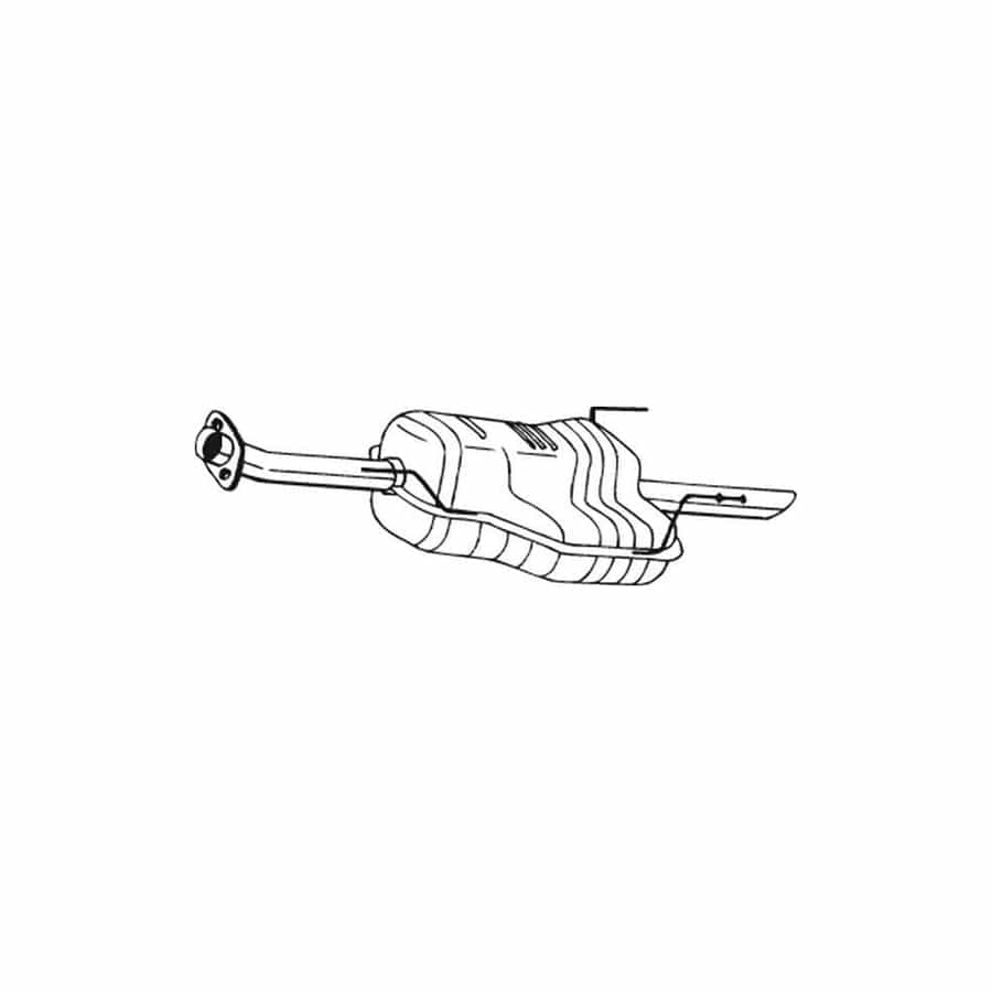 Bosal 185-605 Rear Silencer