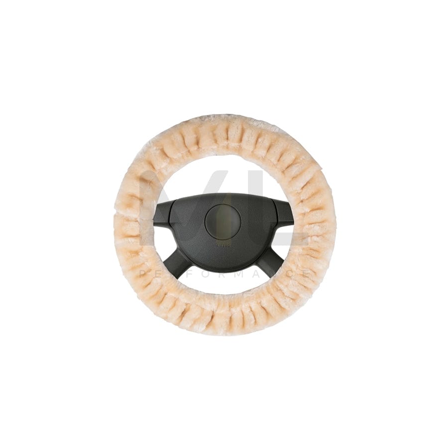 WALSER Teddy 20098 Steering wheel cover 37mm, 39mm, Beige