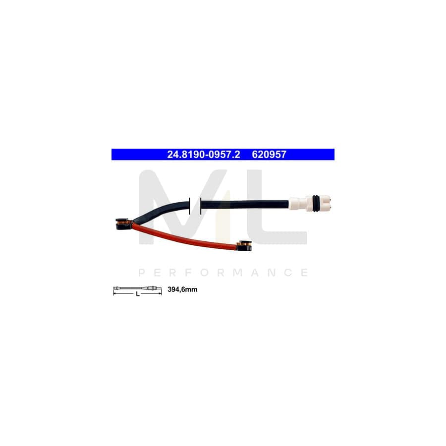 ATE 24.8190-0957.2 Brake pad wear sensor