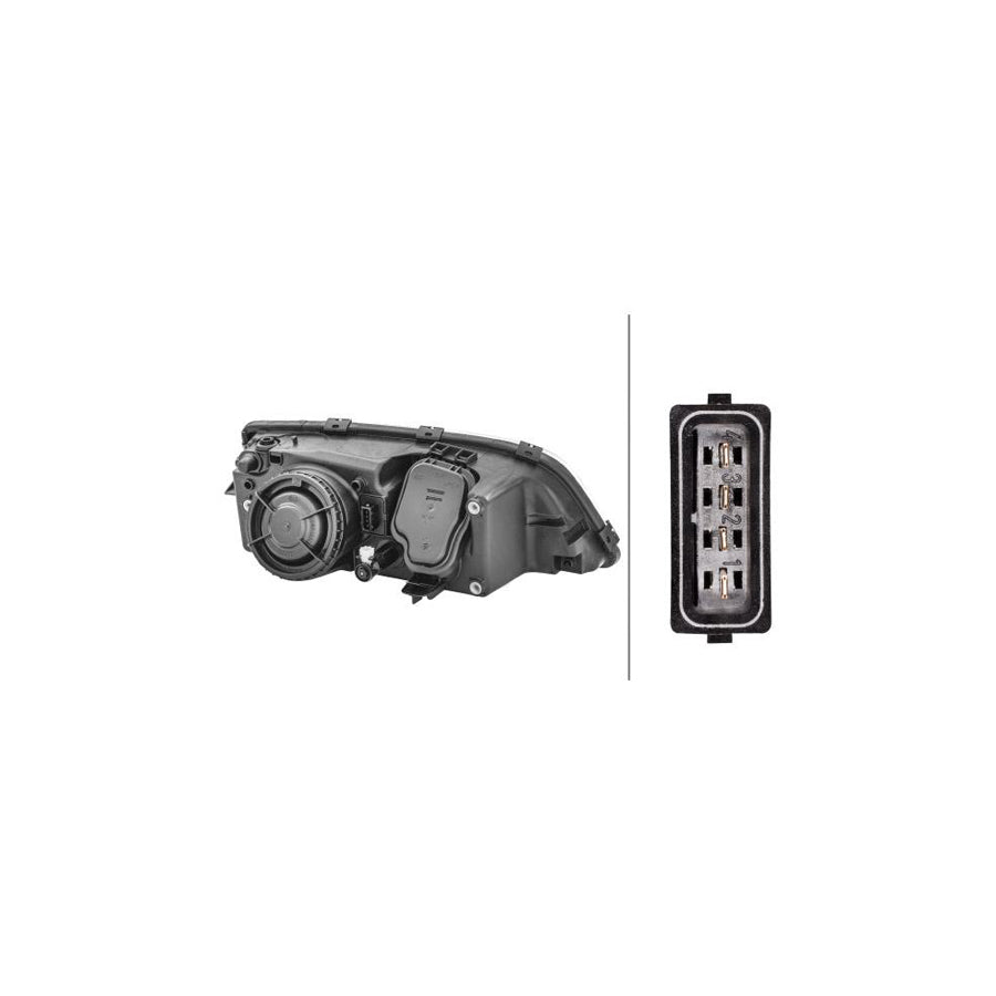 Hella 1AH 007 600-151 Headlight