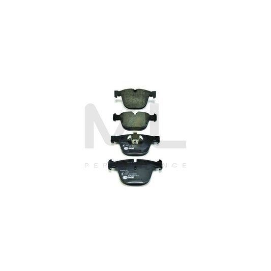Hella 8DB 355 014-141 Brake Pad Set Prepared For Wear Indicator