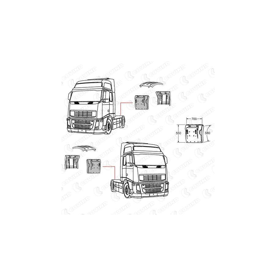 Covind 3Fh/515 Wing Fender