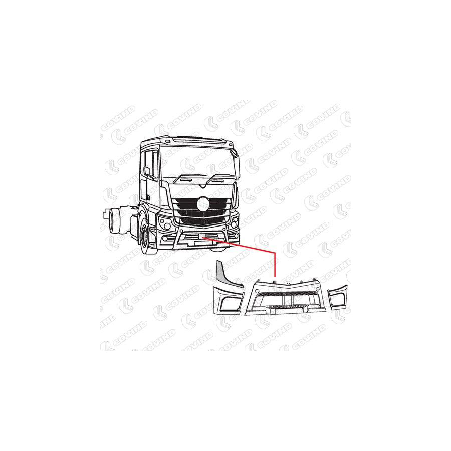 Covind 960/586 Cover, Light