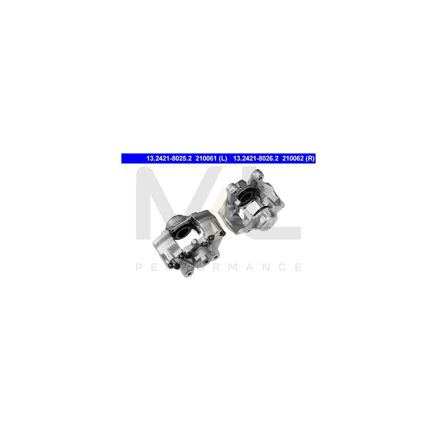 ATE 13.2421-8025.2 Brake Caliper without brake pads