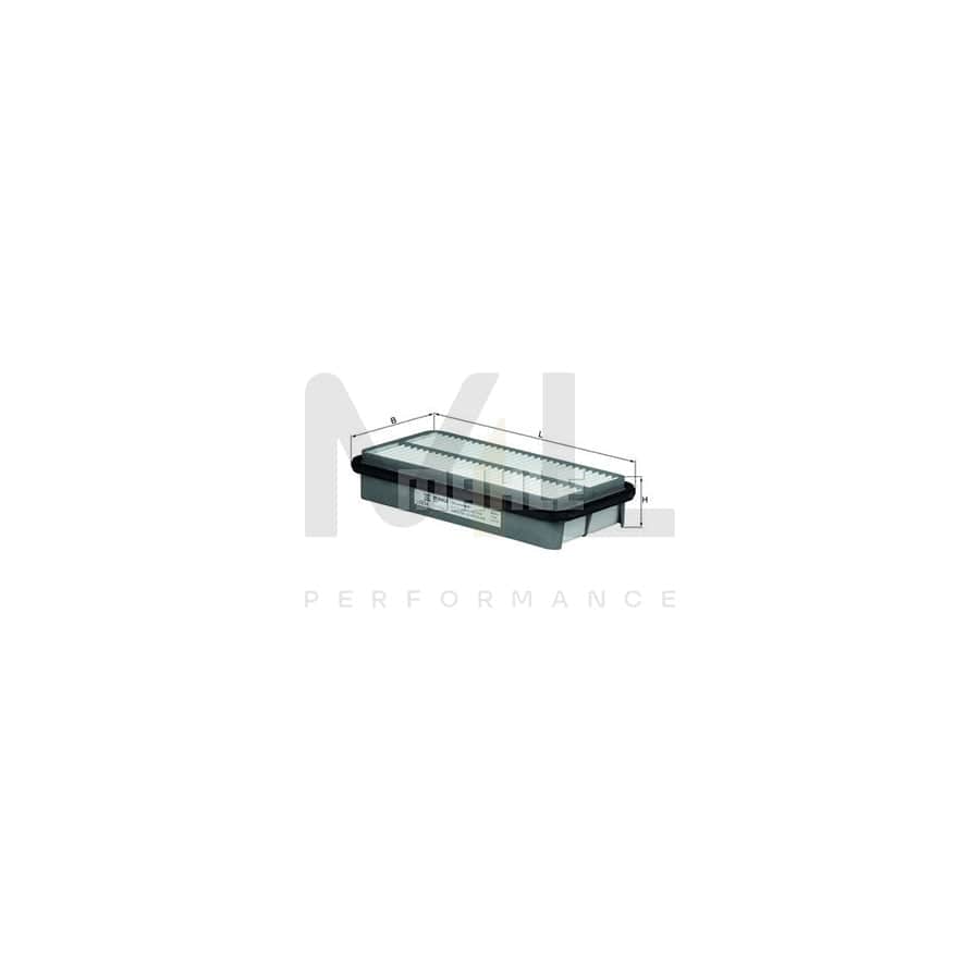 MAHLE ORIGINAL LX 834 Air Filter for SUZUKI VITARA Filter Insert | ML Performance Car Parts