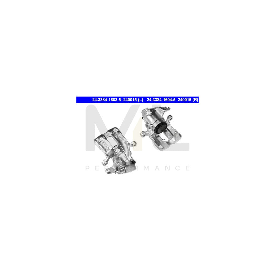 ATE 24.3384-1604.5 Brake Caliper without holder