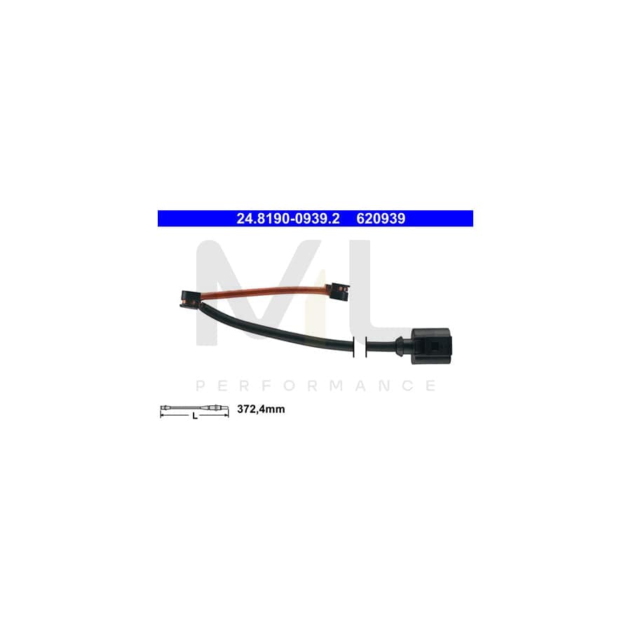 ATE 24.8190-0939.2 Brake pad wear sensor