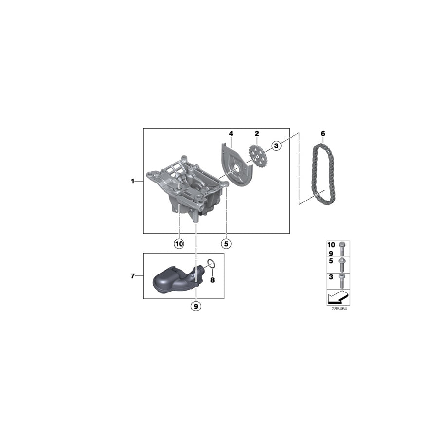 Genuine BMW 11417812922 E71 E70 F15 Intake Pipe With Gasket (Inc. X6 30dX, X5 30dX & X5 M50dX) | ML Performance US Car Parts