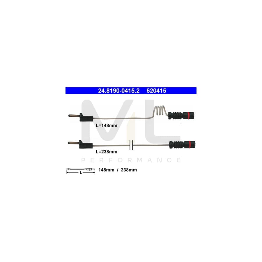 ATE 24.8190-0415.2 Brake pad wear sensor