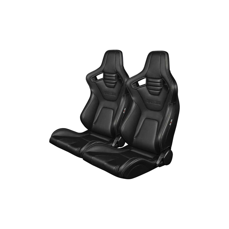BRAUM Elite-X Series Racing Seats (White Stitching) – Pair