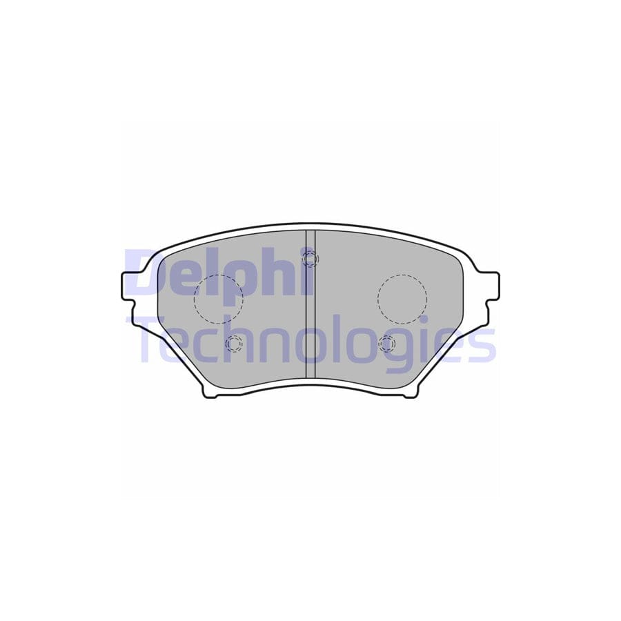 Delphi Lp1761 Brake Pad Set For Mazda Mx-5 Ii (Nb)