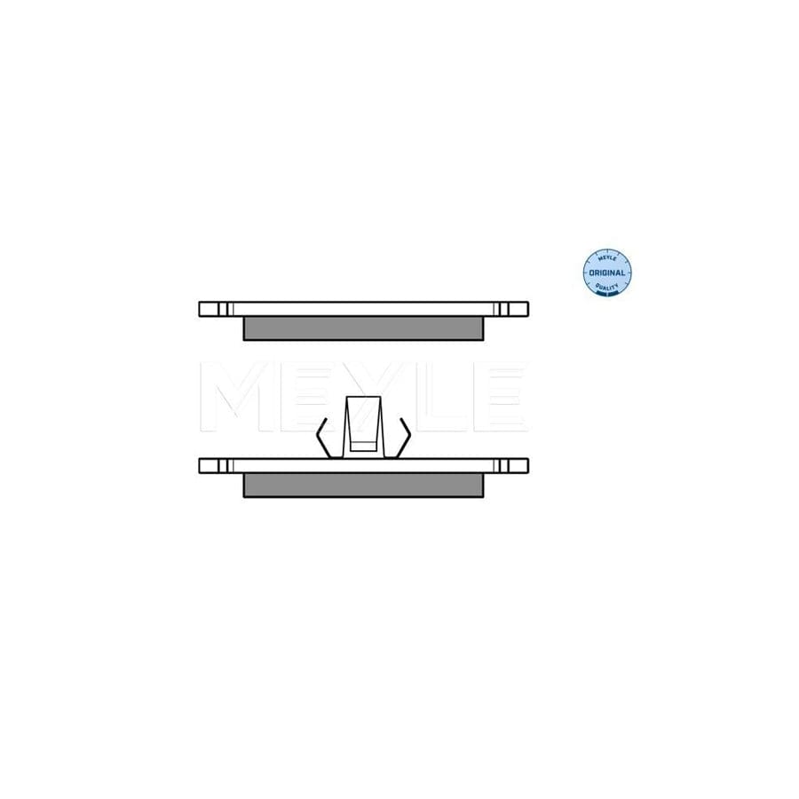 Meyle 025 231 0315 Brake Pad Set