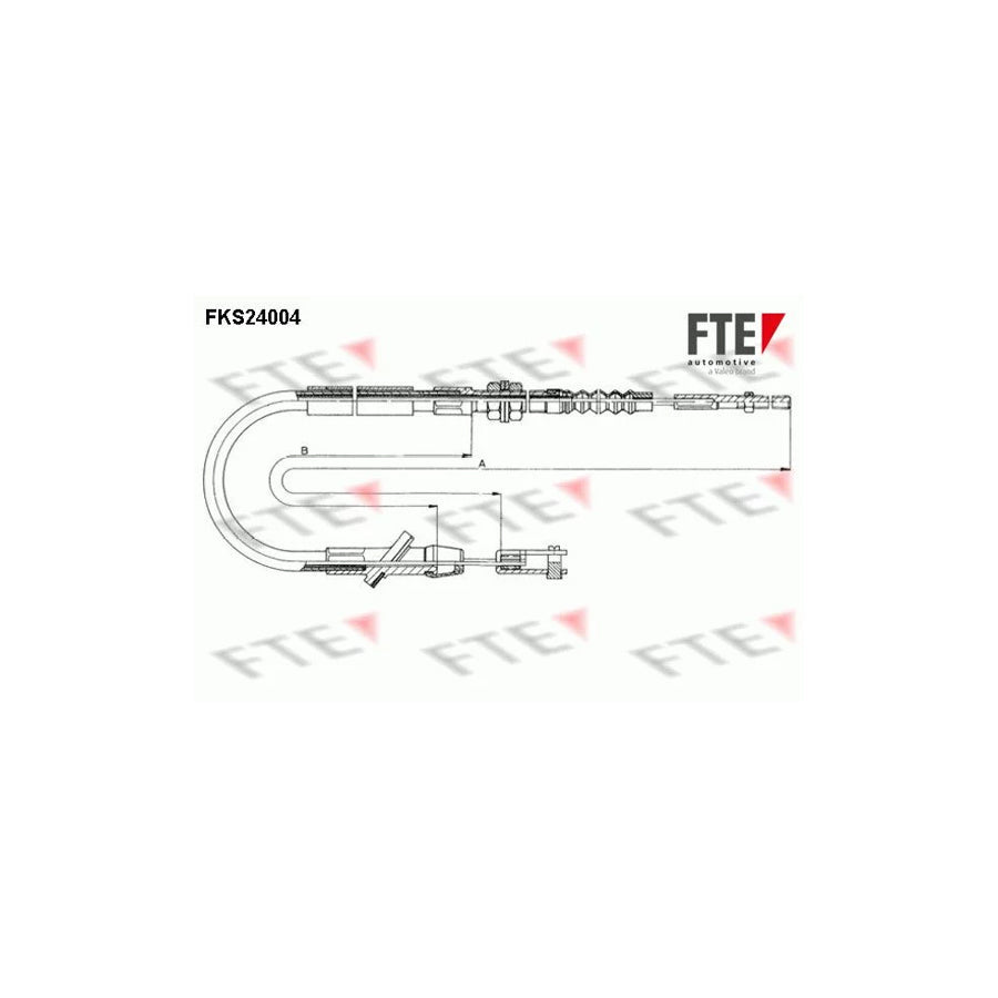 FTE Fks24004 Clutch Cable