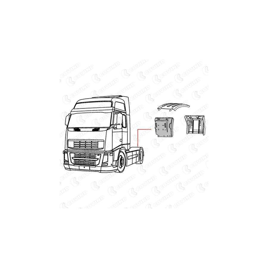 Covind 3Fh/523 Wing Fender