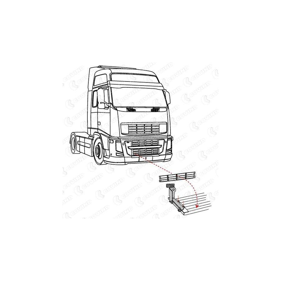 Covind 3Fh/148 Hinge, Bonnet