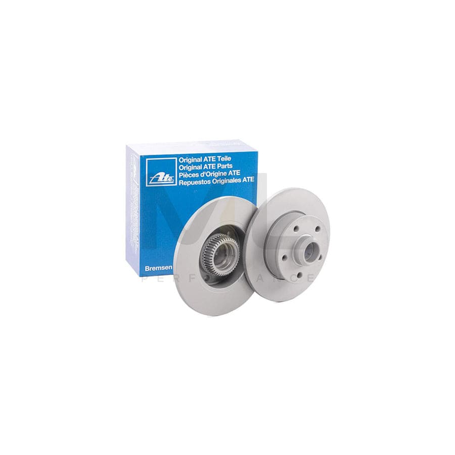ATE 24.0110-0276.2 Brake Disc Solid, Coated, with ABS sensor ring  - 1 piece