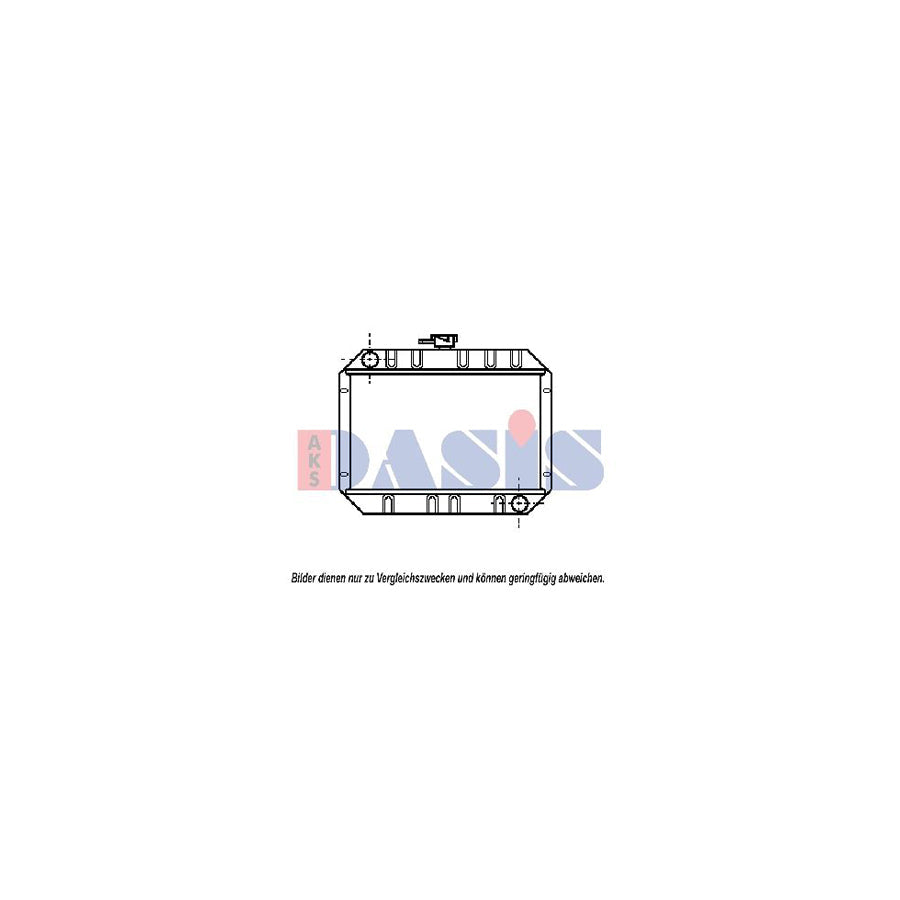 AKS Dasis 131260T Engine Radiator