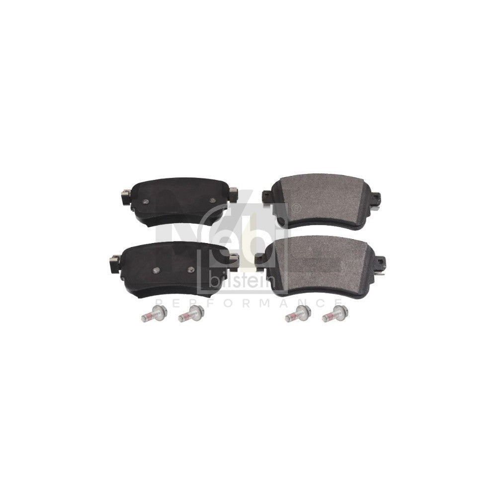 Febi Bilstein 170383 Brake Pad Set Rear Axle, With Acoustic Wear Warning, With Bolts/Screws