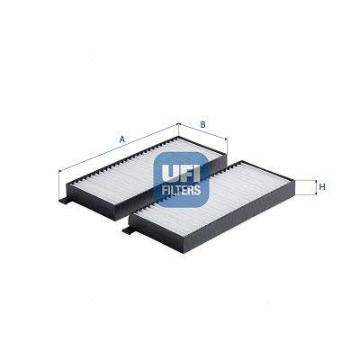 UFI 53.398.00 Pollen Filter