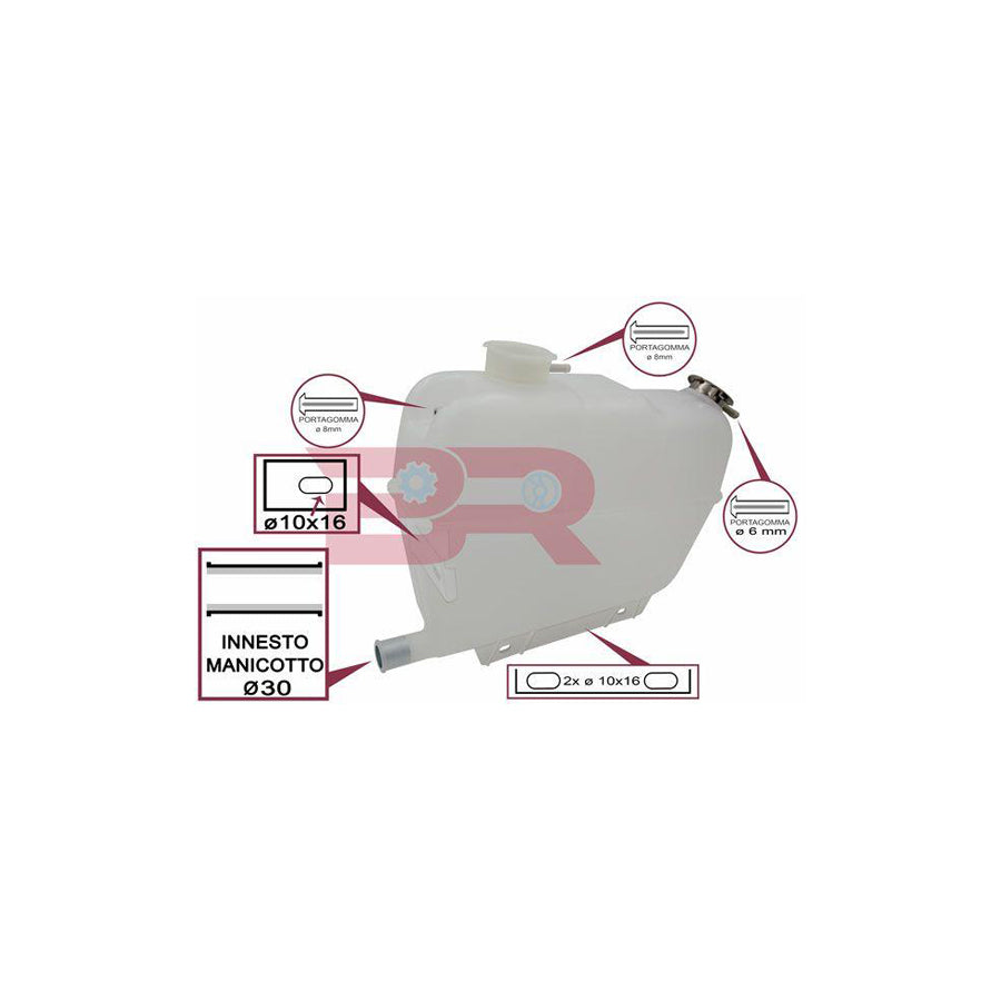 Botto Ricambi Brac2003 Coolant Expansion Tank