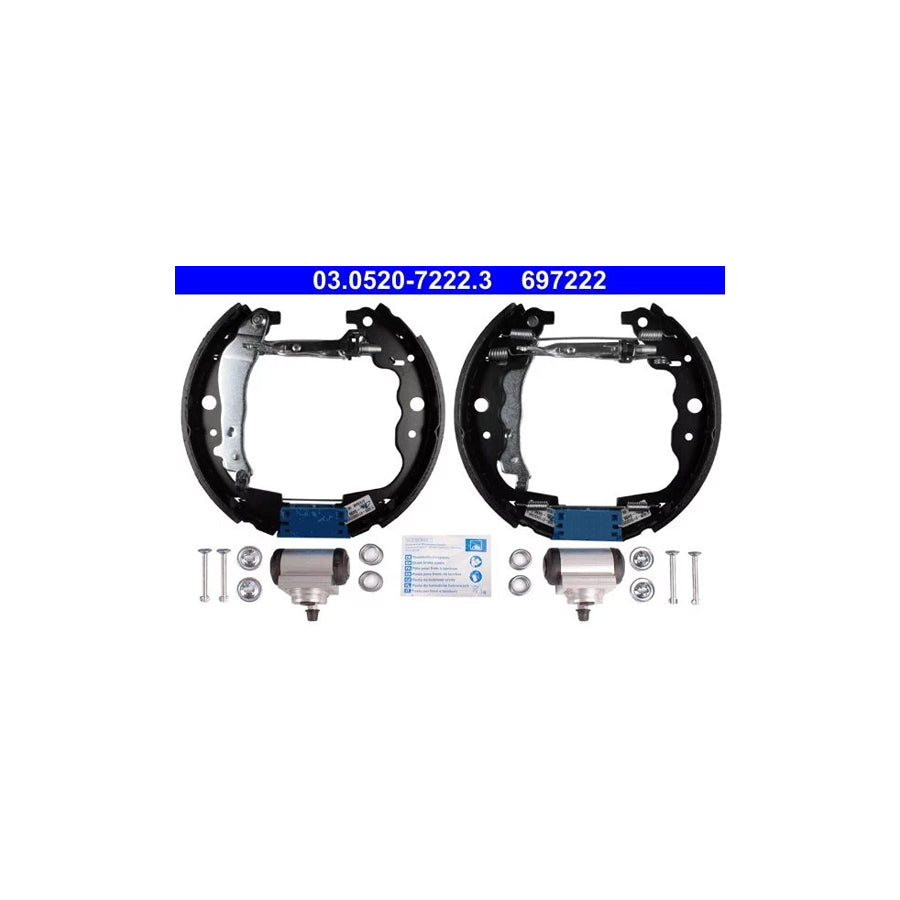 ATE Original Topkit 03.0520-7222.3 Brake Set, Drum Brakes