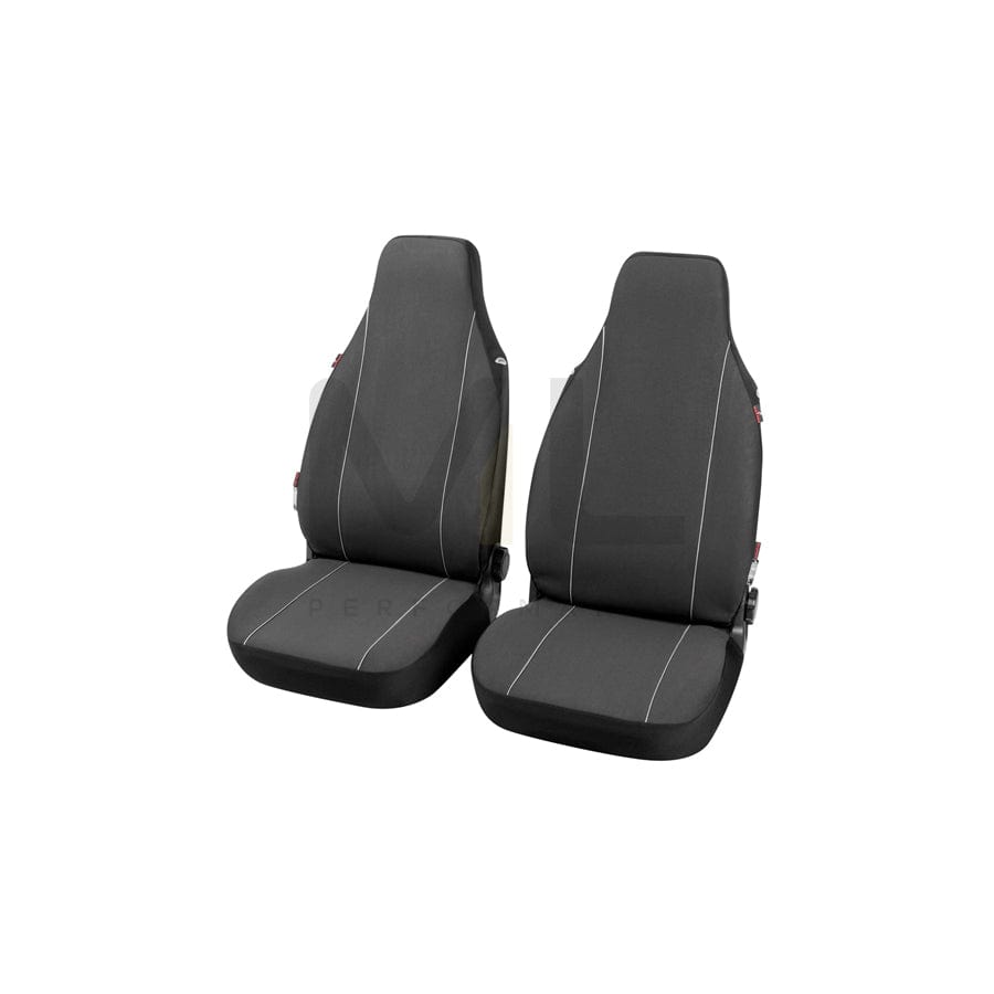 WALSER Modulo 13558 Car seat cover Black, Polyester, Front