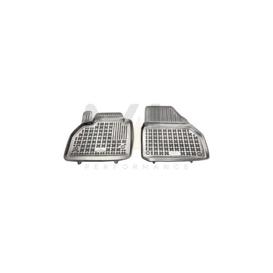 REZAW PLAST 201717P Floor mat set suitable for MERCEDES-BENZ CITAN Elastomer, Front, Black