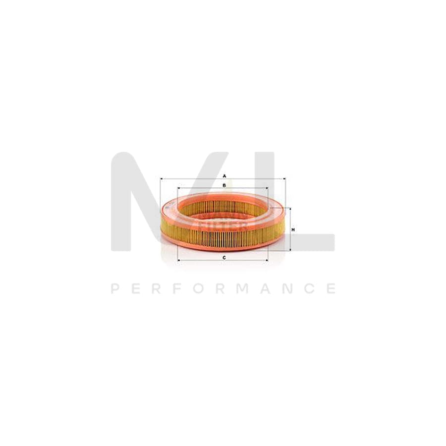 MANN-FILTER C 2536 Air Filter Filter Insert