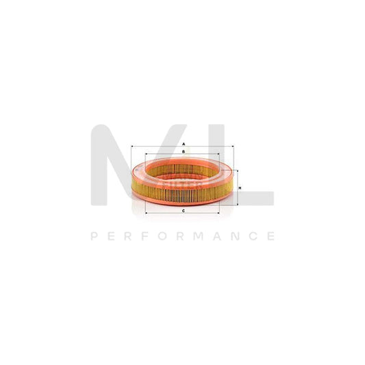 MANN-FILTER C 2536 Air Filter Filter Insert